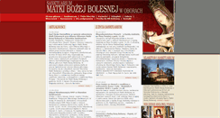 Desktop Screenshot of obory.com.pl